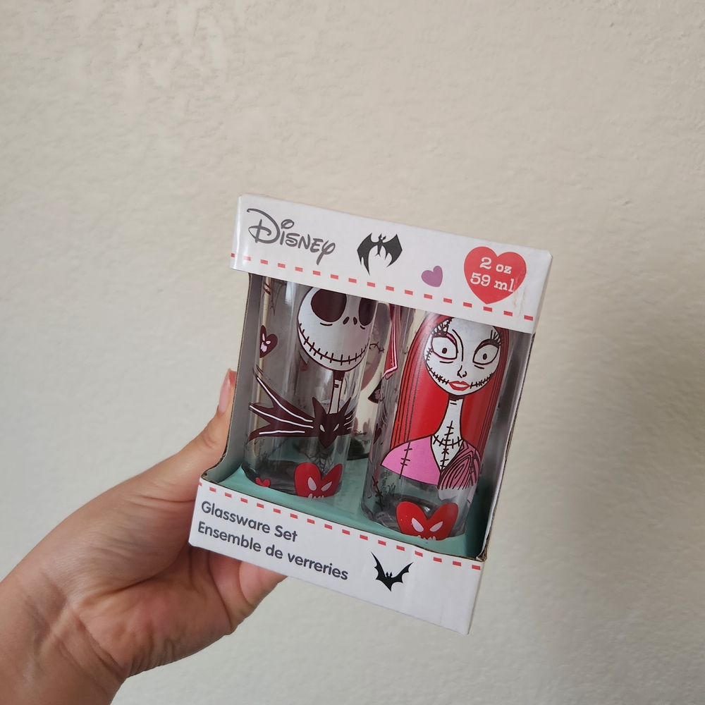 Disney Nightmare Before Christmas Glassware Set